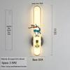 Chinese Cloisonné Enamel Brass Wall Lamp - Minimalist Bedside, Stair, Corridor & Living Room Light