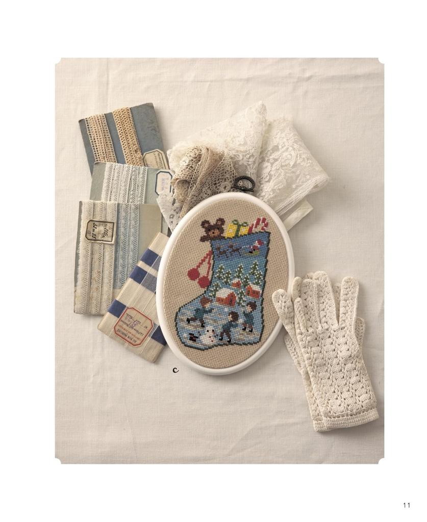 Enjoy cross Christmas embroidery to brighten up your holy night stitching (applemints)