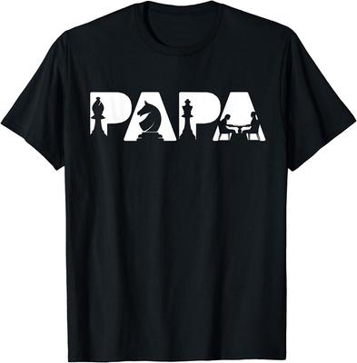 Papa d'échecs, drôle de papa d'échecs père T-shirt unisexe