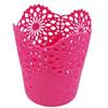 Storage Baskets Lace Hollow out Table Trash Can Pencil Holder Desk Organizer for Office School Home