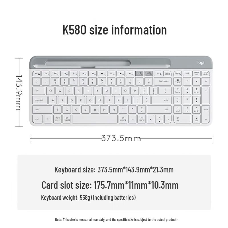 Logitech Slim Multi-Device Keyboard