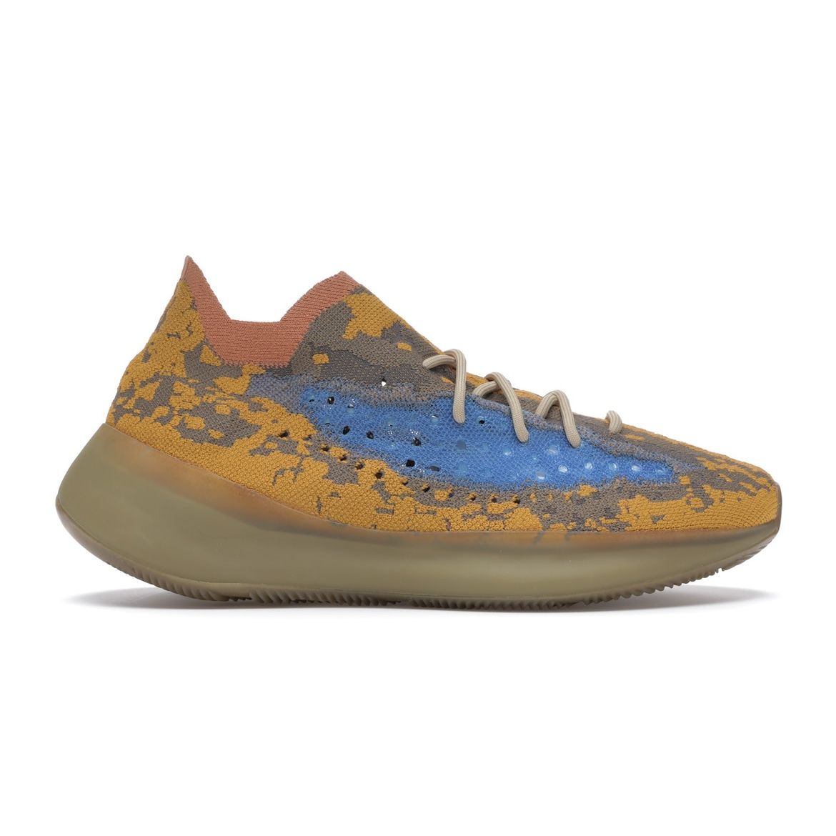 

Adidas Yeezy Boost 380 Blue Oat Светоотражающие кроссовки унисекс Светло-коричневые FX9847