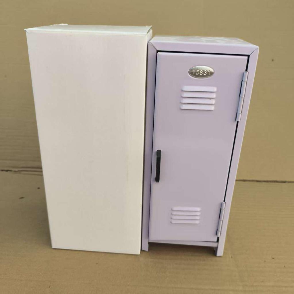 Multikleurig Afsluitbaar Mini Spaarpotje & Opbergkastje voor Meisjes