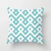 Mint Green Pillow Case Home Decorative Cushion Cover Modern Geometry Printing Pillowcase Sofa Couch Waist Pillow Covers