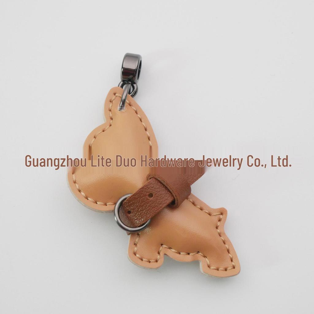Handmade French Bulldog Pendant: Cute, High-Grade Keychain Accessory for Couples