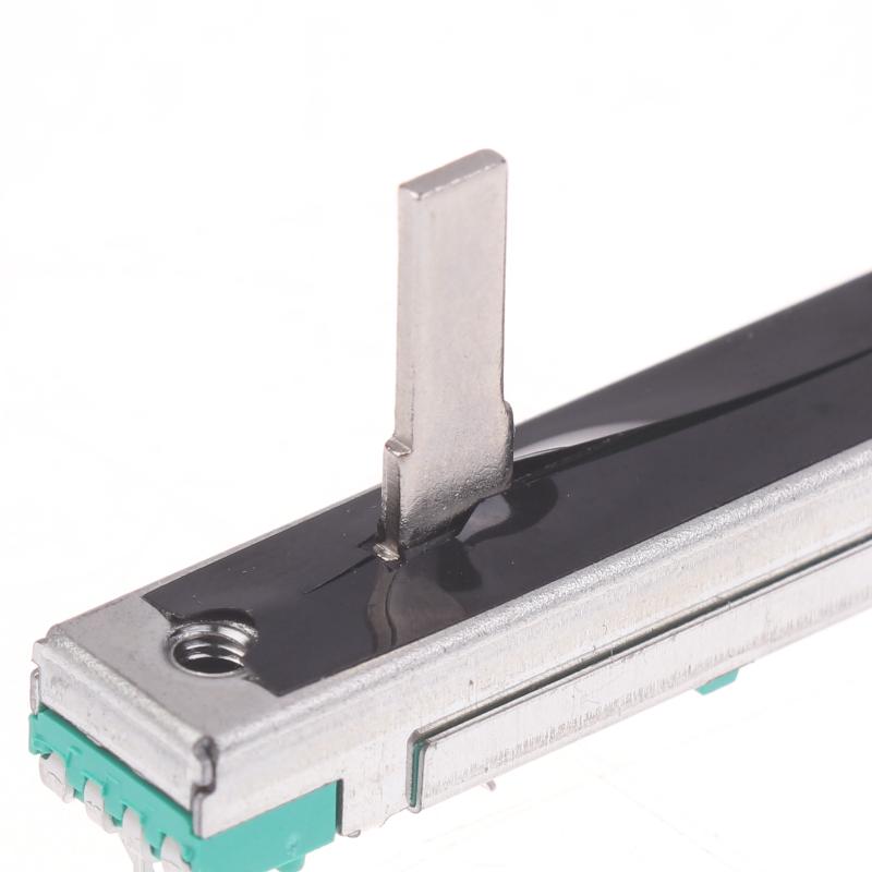 1/2Pcs 128Mm Straight Slide Potentiometer A10K 6Pin Highprecision T-Axis For Audio Mixer Amplifier Equalizer Diy Audio Equipment