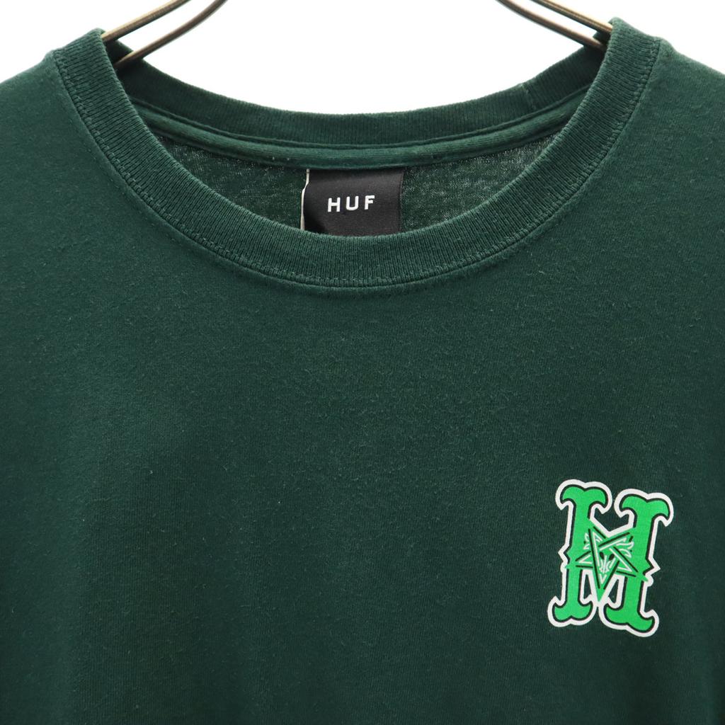 HUF Short Sleeve T-shirt M Green Men's Used