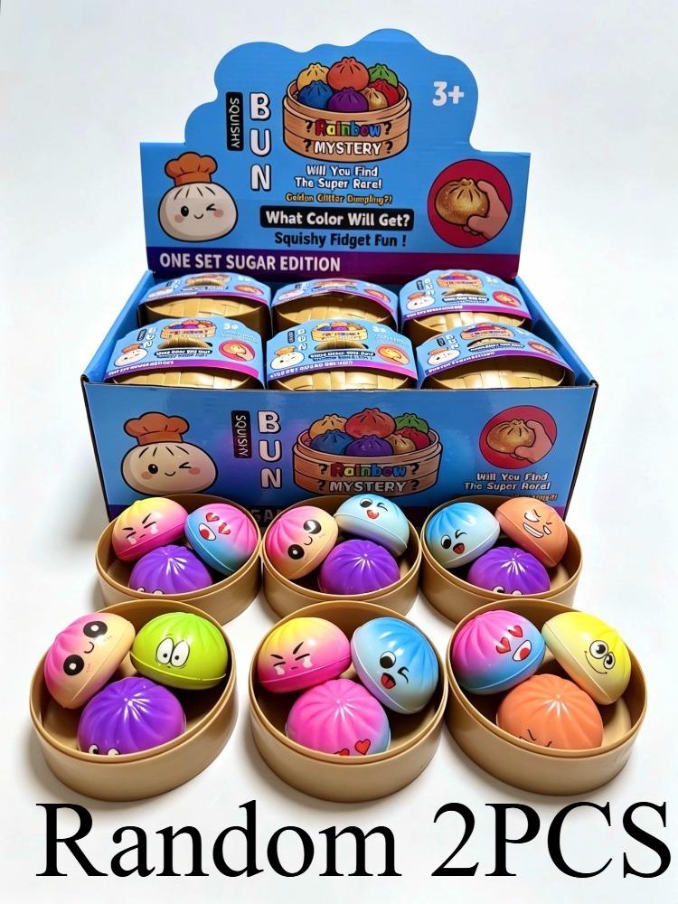 Zucker Edition Squishy Mystery Brötchen Spielzeug Farbe Langsam Rückprall Knödel Stressabbau Kneten Fidget Spielzeug Kinder Schreibtisch Dekoration Geschenk