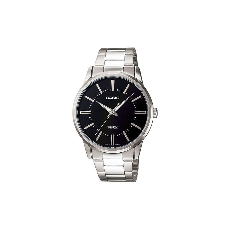 Casio STANDARD Series Business Casual Quartz Movement Stainless Steel Strap Japanese and Korean Watch Men s Watch Black Dial MTP-1303D-1AVDF чёрный