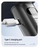 Cross-Border 2025 Handheld USB Fan: High-Speed, 100-Speed Stepless, Digital Display, Powerful Small Wind Cannon