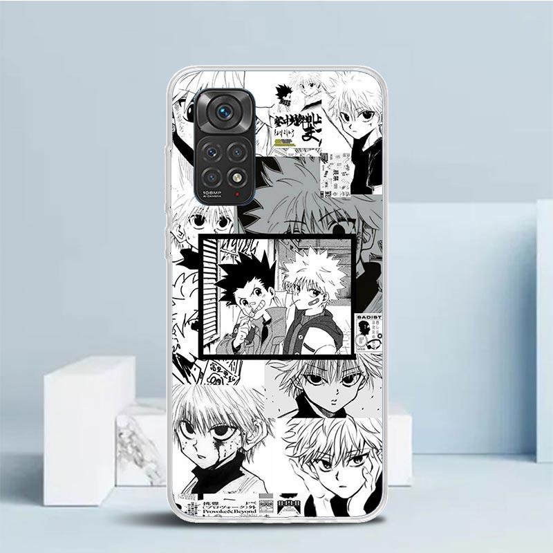Killua HunterX Phone Case For Xiaomi Redmi Note 15 14 14S 13 12S 12 Pro Plus 11S 11 11T 11E 10S 10 + Soft TPU Back Cover Redmi N