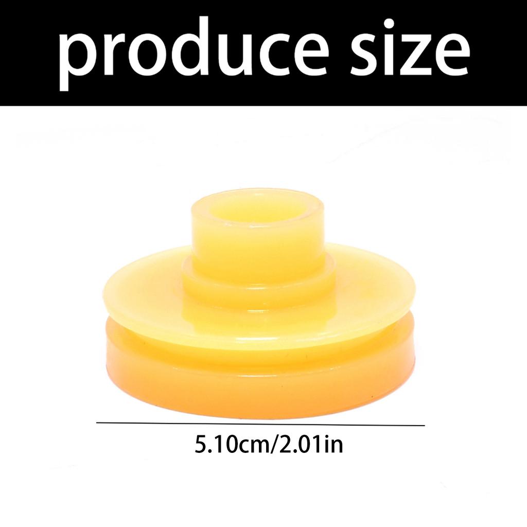 Solid Rubber Piston Valves for Rivet Guns Resistant to Wear and Corrosion Suitable for MCN150 MCN250 N66C 1 DW66C 1 Models