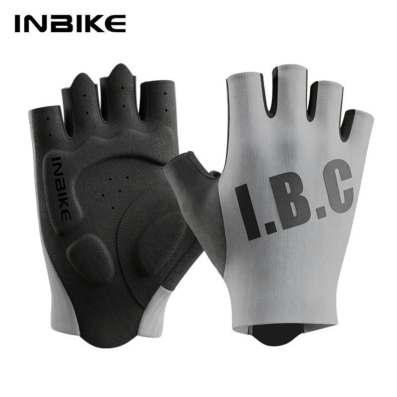 Mens Half-Finger Cycling Gloves Road Bike Riding Shock Absorption Durable Breathable Lightweight