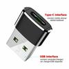 USB-C Stecker Typ C zu USB Adapter 2.0 A Buchse Datenkonverter Anschlussadapter
