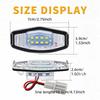 For Accord Civic 7 8 9 City Mr-V Mrv Mileage Lenend Acura Ilx Tsx Rl Tl Mdx 1/2Pcs Number License Plate Led Light