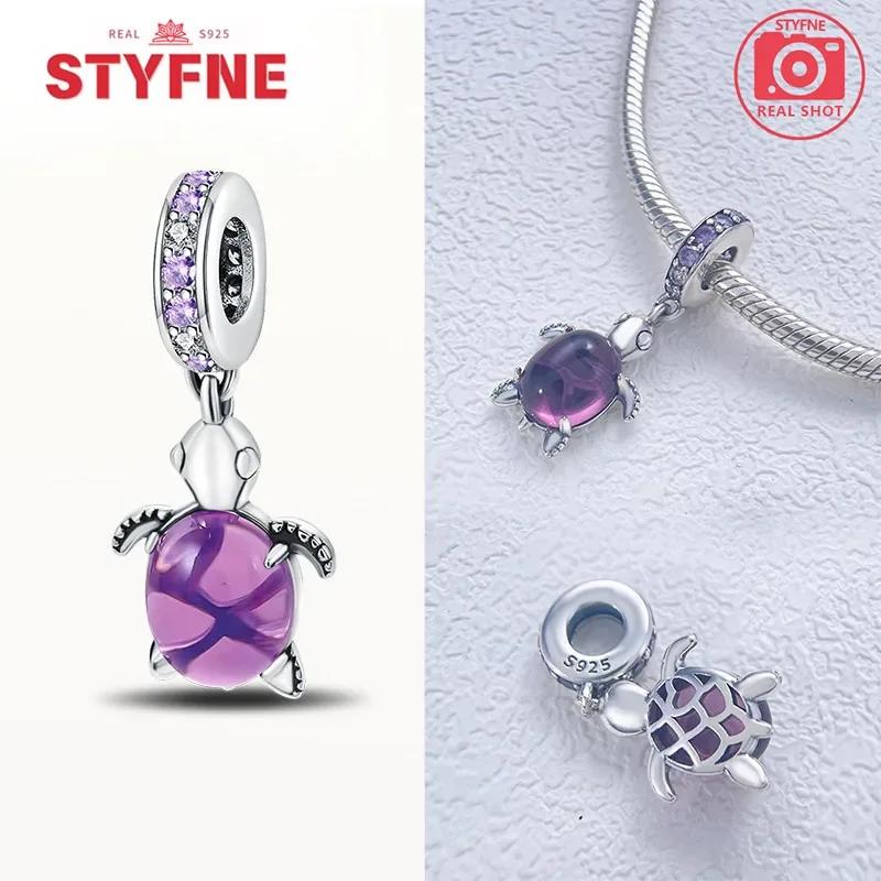 Charms Coppersea Turtle Series Charm Colorful Beads Fit Original Bracelet Diy Fine Jewelry Making Gifts For Women