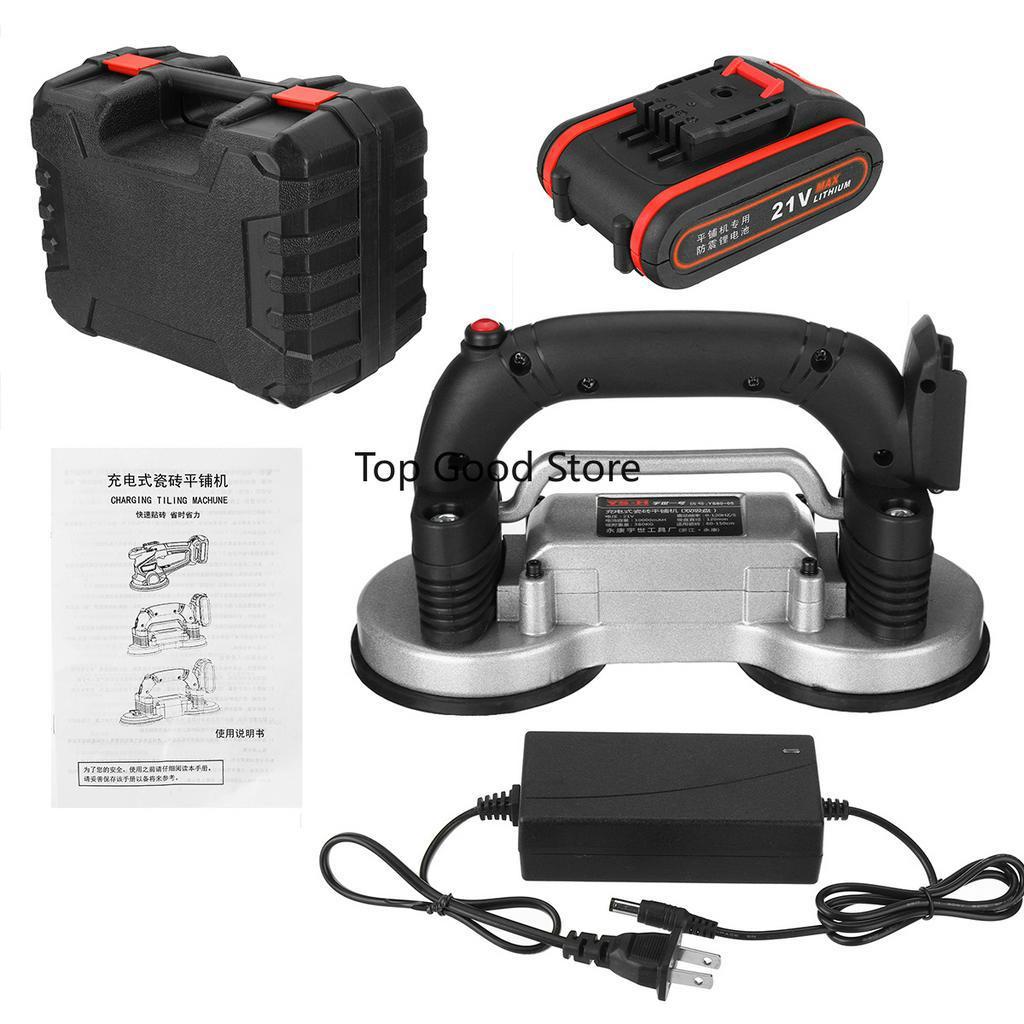 Tiling Tiles Machine Tiles Vibrator Suction Cup Adjustable Protable Automatic Floor Vibrator Leveling Tool 28x18cm