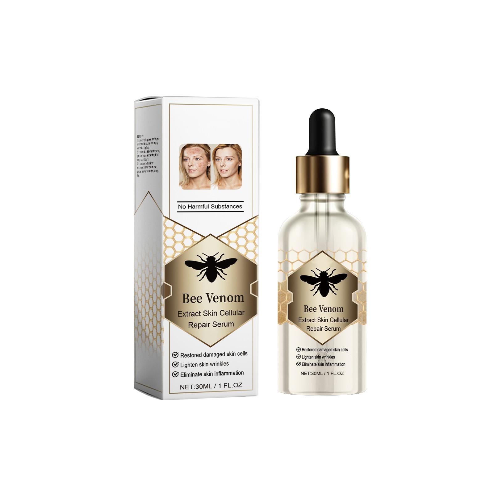 

Bee Serum, Natural Vital Bee Serum, увлажняющая сыворотка для лица против морщин с коллагеном для всех типов кожи 30 мл