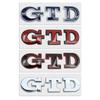 BSC1 Emblems 1pcs 3D GTD Metal Car Logo Letter Sticker Emblem Tail Door Trunk Sticker For Volkswagen VW Passat B5 B7 Polo Tiguan Golflz2