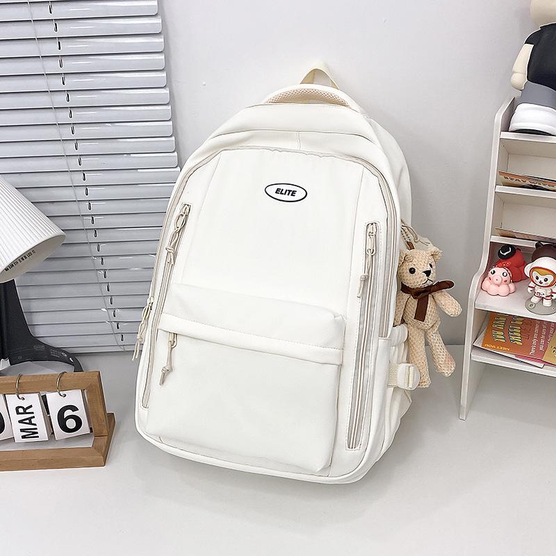 Sac à dos tendance pour femmes, imperméable et de grande capacité, pour collégiennes