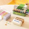 Mini Portable Pill Box Health Travel Supply Moisture Proof Daily Medicine Dispensing 4/7 Compartment Medicine Box Storage Box