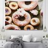 Afternoon Tea Donut Decorative Tapestry Home Wall Living Room Office Decorative Tapestry