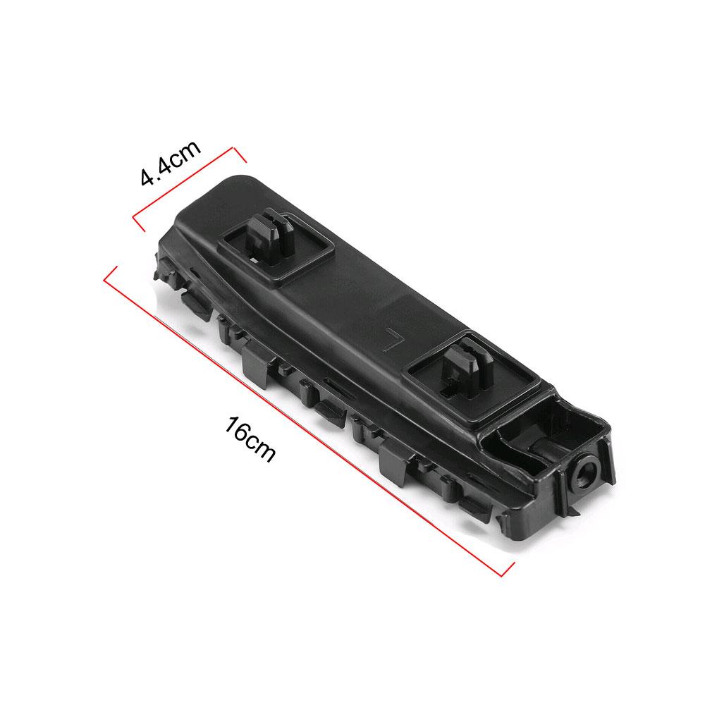 1 Pair Black Plastic Front Bumper Brackets Beam Retainer for Honda ACURA TSX 2009-2014 Exterior Parts Car Tuning Accessories