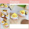 Adorable Plush Toy Chick In Eggshell Design Soft And Cuddly Stuffed Animal