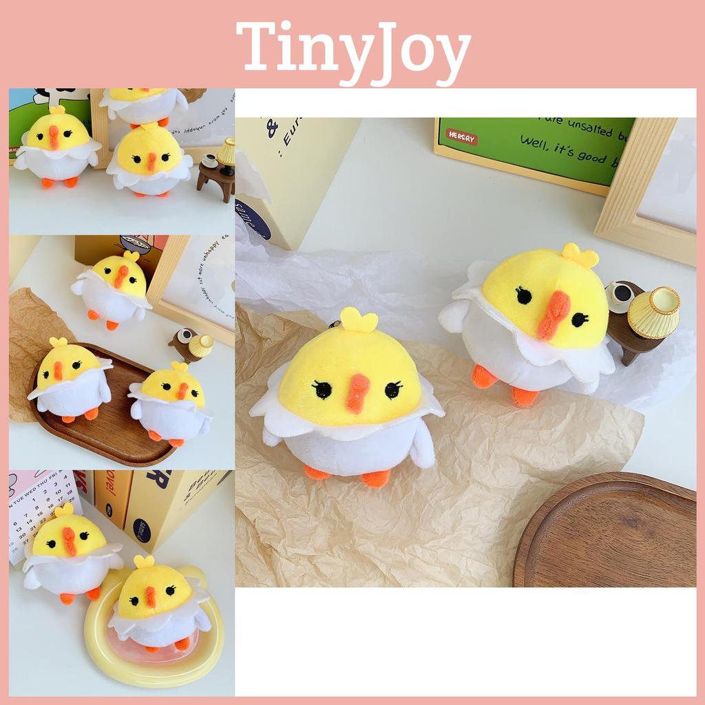 Adorable Plush Toy Chick In Eggshell Design Soft And Cuddly Stuffed Animal
