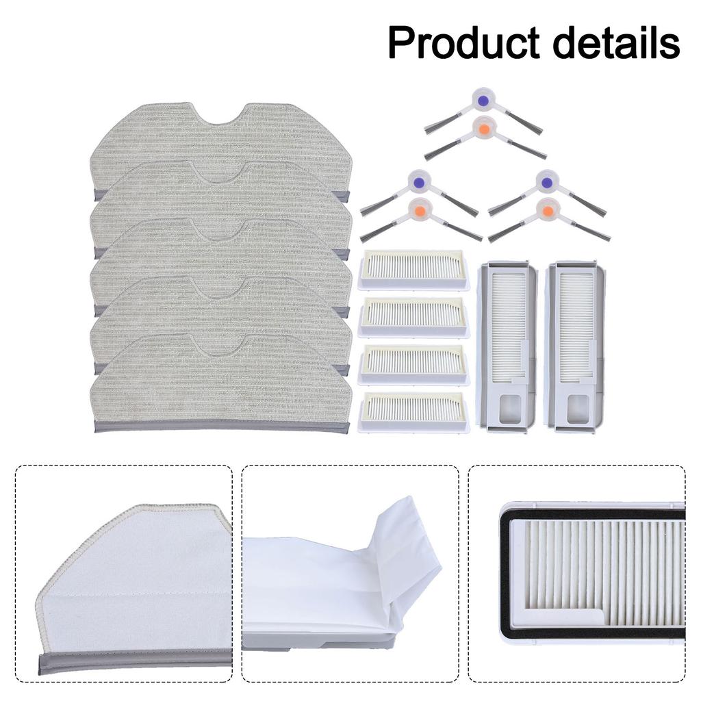 1 Set Per Narwal Per Freo X Ultra Per Freo X Plus Per K1 Kit Filtro Spazzola Laterale Accessori Aspirapolvere Ricambio Per Sostituire