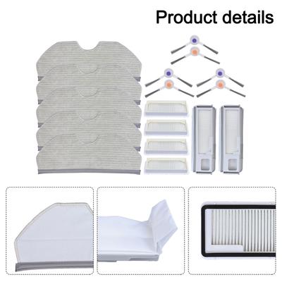 1 Set For Narwal For Freo X Ultra For Freo X Plus For K1 Filter Side Brush Kit Vacuum Cleaner Accessories Spare To Replace
