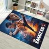 The Karate Kid 2 Movie Print Area Rug Martial Arts Action Film Floor Carpet Teen Room Home Decor