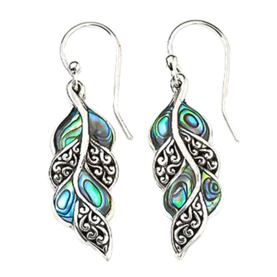 

Женские винтажные серьги с кулоном из павлиньих перьев, ювелирные изделия, подарок на годовщину