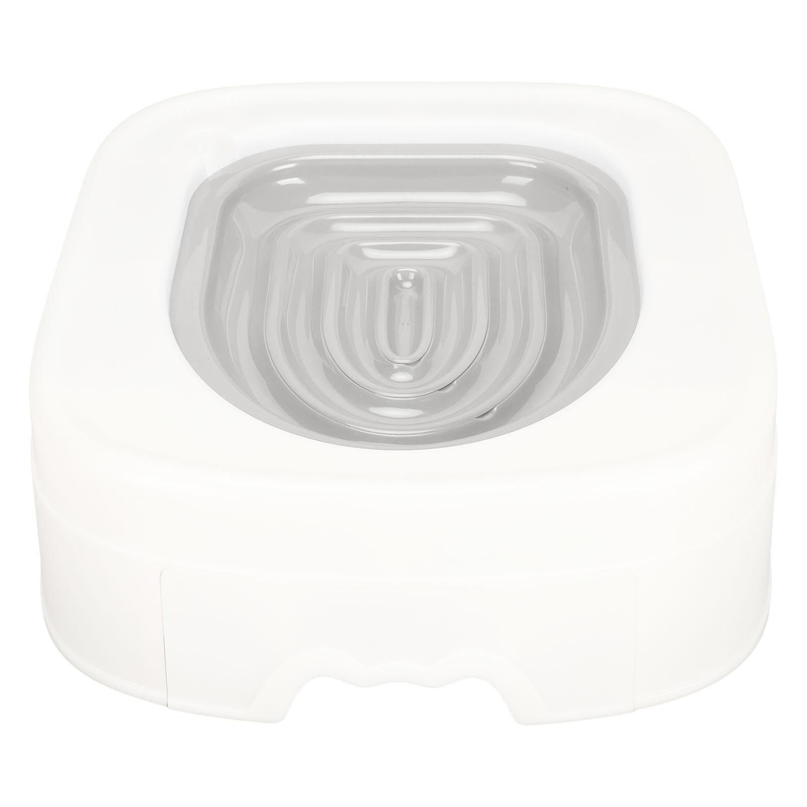 

Cat Toilet Training Kit Professional Safe Kitty Toilet Trainer Urinal Seat with Groove for Cat Supplies Grey серый