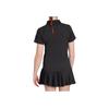 adidas Women's Black Tennis Short Sleeve Polo Shirt JZ4924