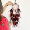 Dream Catchers for Bedroom Boho Dream Catcher Wall Decor Crystal Wood Beads Hanging Ornament Home Decorations Gift