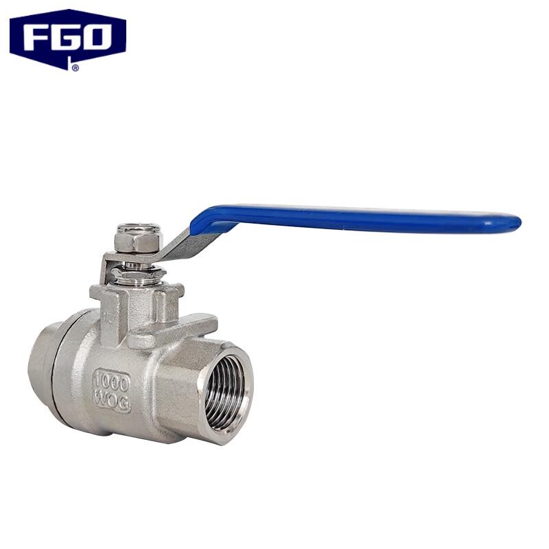 FGO Stainless Steel 316 Two-Piece Ball Valve Q11F-16R