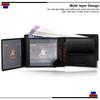 Ackson Leather Wallet for Men | Branded Quality Mens Wallet with RFID Blocking | Wallets Men Genuine Leather | Purse Men Leather Black Nappa