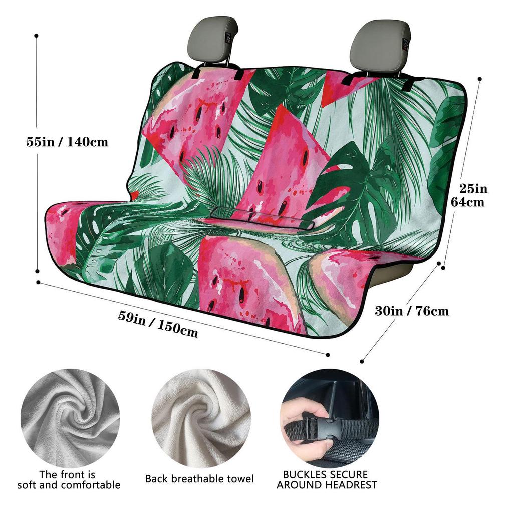 Universal Rear Car Seat Towel Cover - All-Season Protector for Gym and Workout