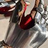 Medieval Steel Gauntlets Armor Knight Finger SCA LARP Gloves Gift