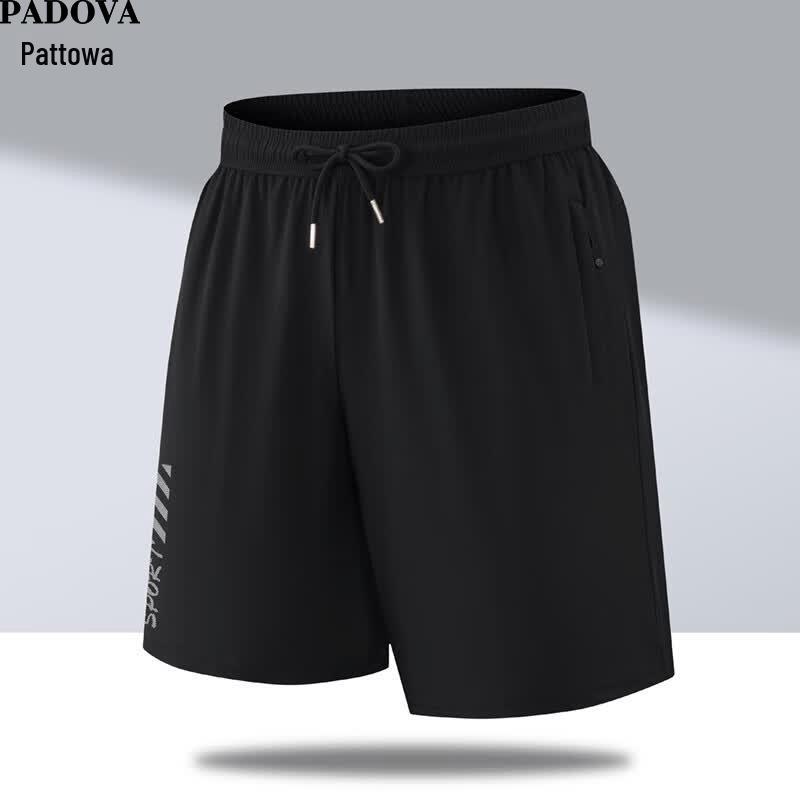 Men s Plus Size Quick-Dry Ice Silk Sports Shorts 5XL