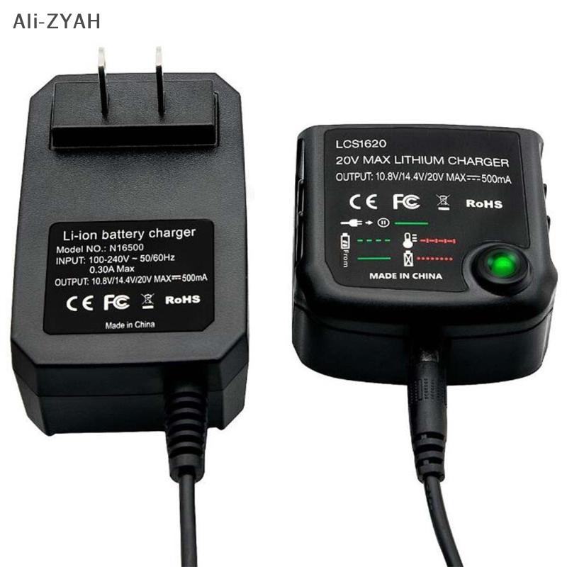 1Set For Black& 12V 14.4V 20V Serise LBXR20 Electric Drill Screwdriver Battery Charging Tool Lithium Battery Charger