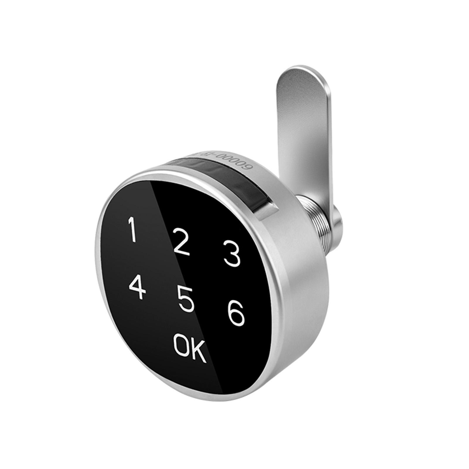 

Digital Cabinet Lock with Combination Zinc Alloy Drawer Safe Smart Security Latch for Home Office Privacy Protection N1031-30