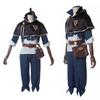 Amazon Black Five-Leaf Clover Cosplay Asta Asta Cosplay Costume Cloak Full Set