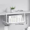 1PC Off-The-Shelf KitchenTiered Storage Shelf Student Dormitory Wardrobe Dormitory Desk Storage Hanging Basket Organizer Kitchen