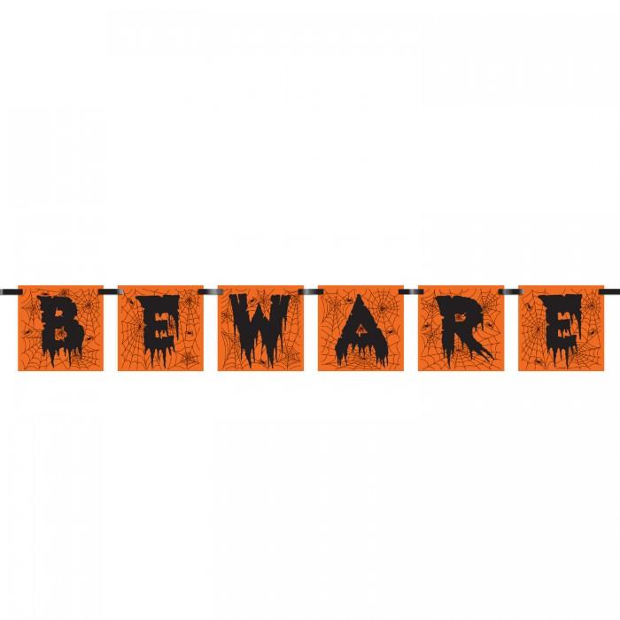 Unique Party Beware Halloween Bunting