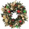 Christmas Wreath Door Hanging Decor Home Mall Window Party Festive Simulation Ornament