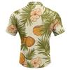 Men's Casual Fashion Printed Short-Sleeve Shirt