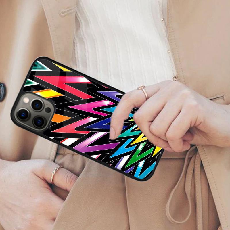 

Colorful lines Abstract Graffiti art Magnetic Phone Case For APPLE iPhone 17 Air 16 14 13 12 Pro Max 15 Plus MagSafe Cover iPhone 13mini