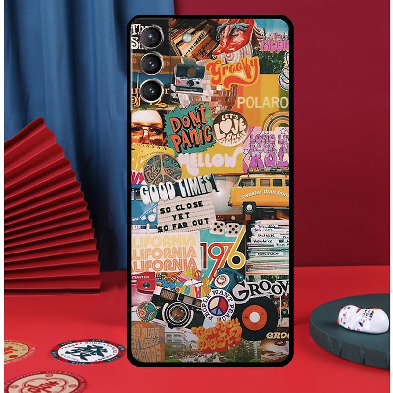 

Summer Beach Collage Phone Case For Samsung Galaxy S24 Ultra S9 S10 S20 S21 S22 Plus S23 FE S25 Ultra Back Cover Galaxy S20